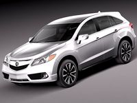 Acura RDX 2013 3D Model