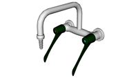 Laboratory Tap - Mixer, Wall Mounted