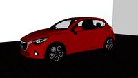 Soul Red Mazda 2 (Demio) Skyactiv 2014