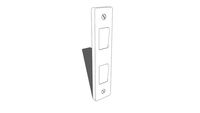 Wall Switch - 2 gang Architrave Plate Switch