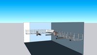 Modélisation 3D schéma chemin de câble
