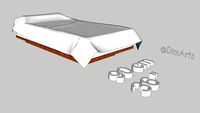 simple bed - cama simple