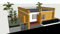 Modern one floor building for village Md.imrul kayes