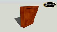 Raised Panel Left Foot (4-1/2' x 6-1/2' x 3/4')