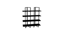 Tuareg Black] Open Bookrack Small (TB721000)