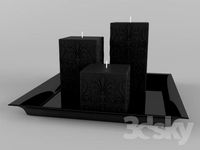 Gothic candle