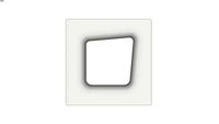 PLANALTO WHITE 21X21 MATT - PORTOBELLO