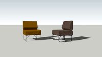 Seating elements - Team LSM Single seater, fauteuil, chair