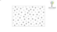 Playmat Bolinhas Cacá cinza