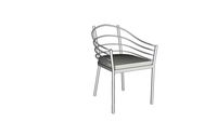 Source Furniture SF-3012-163 Astoria Dining Arm Chair
