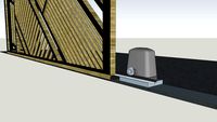 Automatic Wood Gate