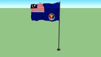 Flag of the Malaysian Maritime Enforcement Agency