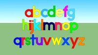 Alphabet Lowercase