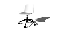 Sky Chair, 5 Star base w/castors, Mia Lagerman, by Icons of Denmark