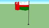 Flag of Oman (1970-1995)