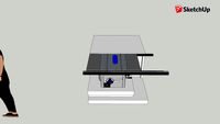 Table Saw Outfeed Bench
