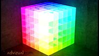Emissive Color Cube (V-Ray Ready)