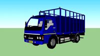 eicher tempo india open truck