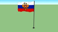 First flag of the Russian Empire (1693-1700)