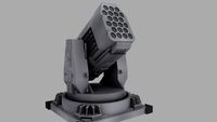 RIM116 RAM missile launcher turret 3D Model
