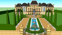 Billionaire Mansion Estate with pool and tennis court