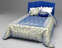 Bedspread in child