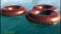 Realistic Pool Water - Buoy (V-Ray Ready)