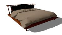 Modern bed