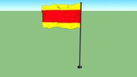 First flag of the Nguyen Dynasty (1802-1887)