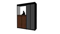 Altar With Storage Cabinet