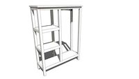 IKEA HEMNES Open Wardrobe