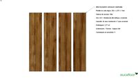 Eucafloor Piso Laminado New Elegance Carvalho Chaminox