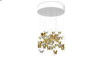 LLADRO NIAGARA GOLDEN 53 CHANDELIER