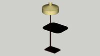 Stand Lamp With Table Lampu Berdiri Dengan Meja
