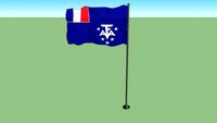 Flag of the French Southern and Antarctic Lands
