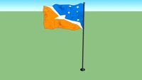 Flag of the Province of Tierra del Fuego