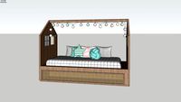 Cama Infantil Casinha