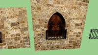 Balcón de la torre del palacio de los condes de Cervellón