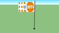 Flag of UNFPA