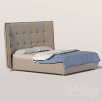 Double bed, Dorelan- Paradise Wave High, Soft Touch Collection