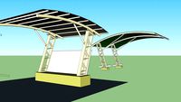 Techo de Estacionamiento -Parking Roof car