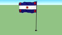 Flag of the Argentine Confederation (1840)