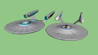 star trek discovery ent-A refit with second version upgrade