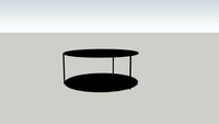 PTMD Shoptafel klein rond