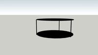 PTMD Shoptafel rond klein