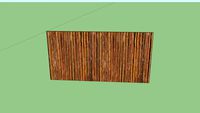 Canisse osier privacy screen brise vue simples