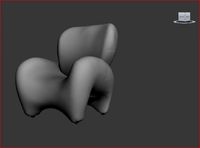 Kreslo 3D Model