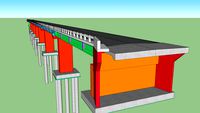 PINACANUAN BRIDGE SKETCHUP MODEL - NASH