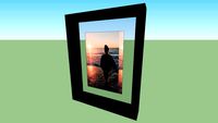 PORTA RETRATO PRETO