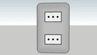 Enchufe doble / Double plug